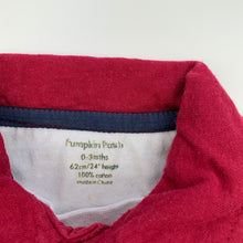 Load image into Gallery viewer, Boys Pumpkin Patch, striped cotton polo shirt top, FUC, size 000,  