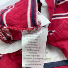 Load image into Gallery viewer, Boys Pumpkin Patch, striped cotton polo shirt top, FUC, size 000,  