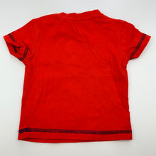 Load image into Gallery viewer, Boys Pumpkin Patch, red cotton t-shirt / top, monsters, EUC, size 000,  