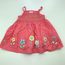 Load image into Gallery viewer, Girls Pumpkin Patch, lightweight cotton summer dress, GUC, size 00, L: 35cm