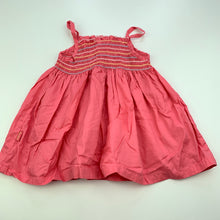 Load image into Gallery viewer, Girls Pumpkin Patch, lightweight cotton summer dress, GUC, size 00, L: 35cm
