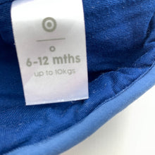 Load image into Gallery viewer, Boys Target, blue puffer vest / jacket, elephants, GUC, size 0,  