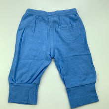 Load image into Gallery viewer, Boys Teeny Weeny, blue cotton pants / bottoms, elasticated, FUC, size 000,  
