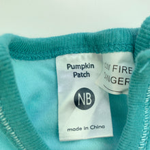 Load image into Gallery viewer, Boys Pumpkin Patch, soft cotton bodysuit / romper, EUC, size 0000,  