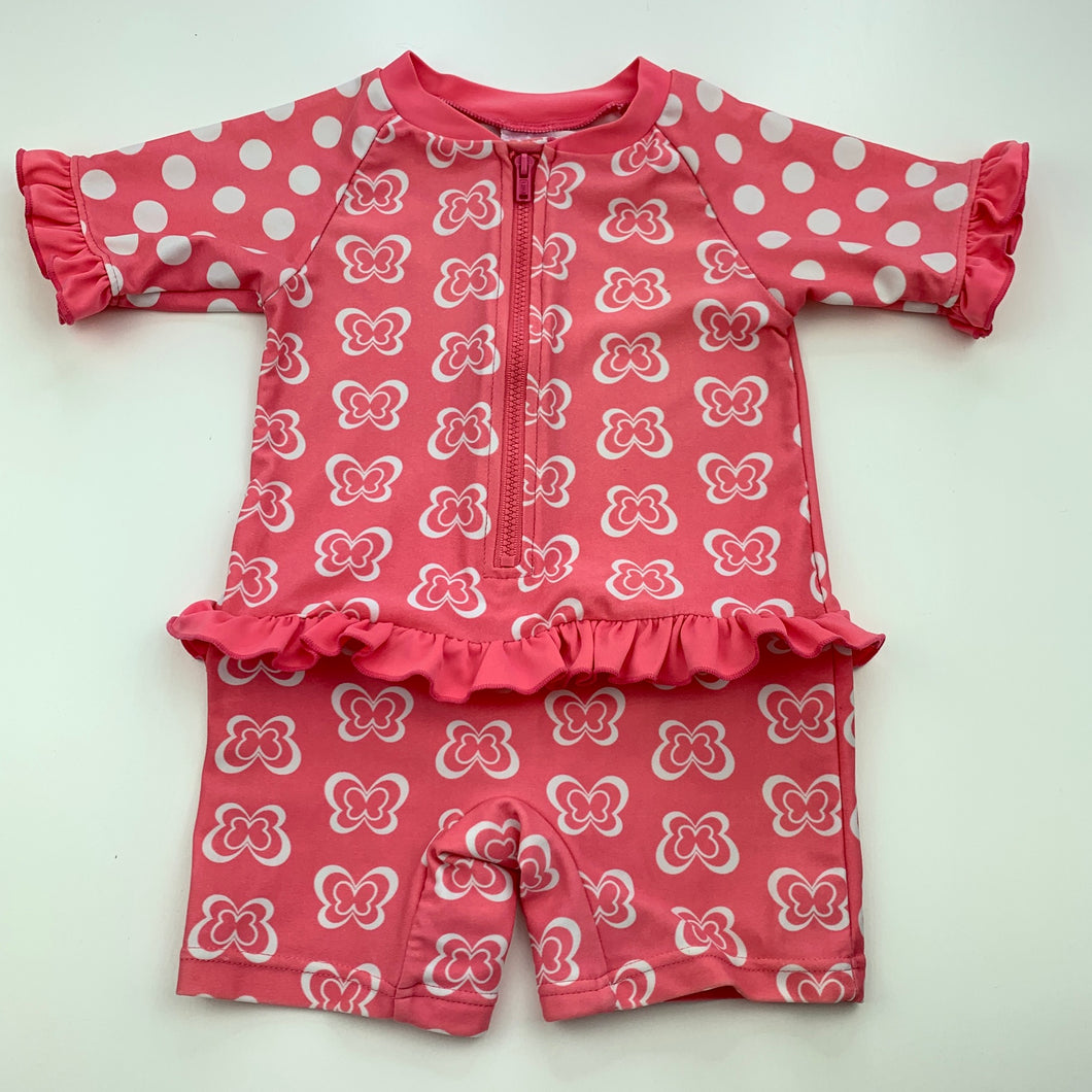 Girls Target, all-in-one rashie suit, GUC, size 0,  