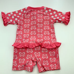 Girls Target, all-in-one rashie suit, GUC, size 0,  