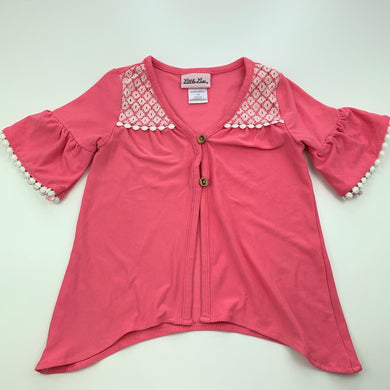 Girls Little Lass, soft feel stretchy top, GUC, size 12 months,  