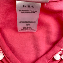 Load image into Gallery viewer, Girls Little Lass, soft feel stretchy top, GUC, size 12 months,  