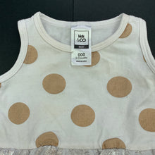 Load image into Gallery viewer, Girls Kids &amp; Co, white, gold &amp; silver tutu romper, FUC, size 000,  