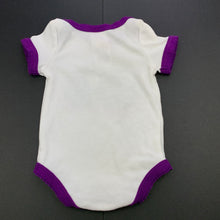 Load image into Gallery viewer, Girls Lights Out, soft feel bodysuit / romper, FUC, size 000,  