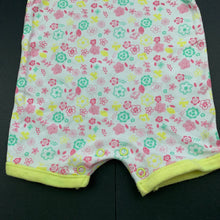 Load image into Gallery viewer, Girls Dymples, floral cotton romper, EUC, size 000,  