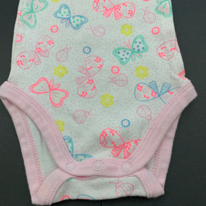 Girls Dymples, cotton singletsuit / romper, EUC, size 000,  