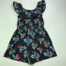 Load image into Gallery viewer, Girls Ollie&#39;s Place, lightweight stretchy playsuit, EUC, size 6,  
