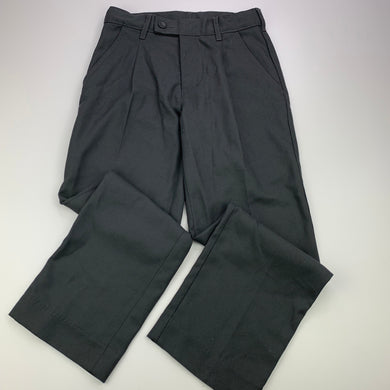 Boys Anko, grey school pants, adjustable, Inside leg: 55cm, EUC, size 7,  