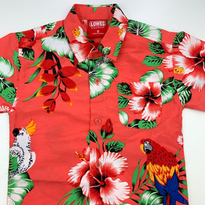 Boys Lowes, lightweight Hawaiian style shirt, EUC, size 2,  