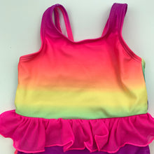 Load image into Gallery viewer, Girls Baby Berry, colourful swim one-piece, EUC, size 000,  