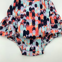 Load image into Gallery viewer, Girls Baby Baby, lightweight ruffle romper, EUC, size 0000,  