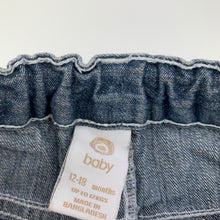Load image into Gallery viewer, Boys Target, blue denim shorts, adjustable, FUC, size 1,  