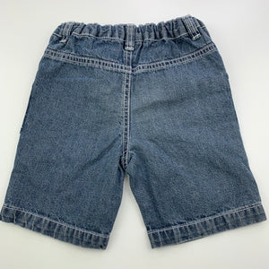Boys Target, blue denim shorts, adjustable, FUC, size 1,  