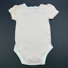 Load image into Gallery viewer, Girls Target, pale pink soft cotton bodysuit romper, EUC, size 00,  
