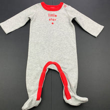 Load image into Gallery viewer, unisex Target, soft feel coverall / romper, star, EUC, size 000,  