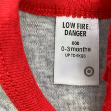 Load image into Gallery viewer, unisex Target, soft feel coverall / romper, star, EUC, size 000,  