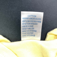 Load image into Gallery viewer, Girls Hi Hippo, yellow cotton bodysuit / romper, elephant, EUC, size 00,  