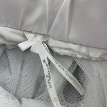 Load image into Gallery viewer, Girls Let&#39;s Dance, off white tulle &amp; sequin skirt, elasticated, L: 25cm, FUC, size 6,  