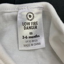 Load image into Gallery viewer, unisex Target, white cotton coverall / romper, FUC, size 00,  