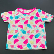 Load image into Gallery viewer, Girls Dymples, short sleeve rashie / swim top, GUC, size 1,  