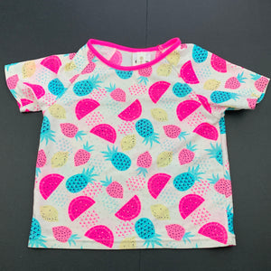 Girls Dymples, short sleeve rashie / swim top, GUC, size 1,  