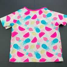 Load image into Gallery viewer, Girls Dymples, short sleeve rashie / swim top, GUC, size 1,  