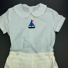 Load image into Gallery viewer, Girls lightweight, top &amp; shorts, elasticated, EUC, size 3,  