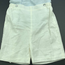 Load image into Gallery viewer, Girls lightweight, top &amp; shorts, elasticated, EUC, size 3,  