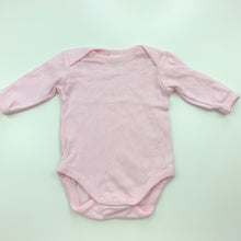 Load image into Gallery viewer, Girls Target, pink cotton bodysuit / romper, FUC, size 0000,  