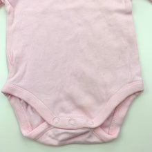 Load image into Gallery viewer, Girls Target, pink cotton bodysuit / romper, FUC, size 0000,  