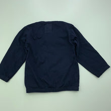 Load image into Gallery viewer, Boys Toony Port, navy cotton long sleeve top, GUC, size 1,  