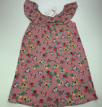 Load image into Gallery viewer, Girls Mango, striped cotton casual dress, NEW, size 10, L: 67cm