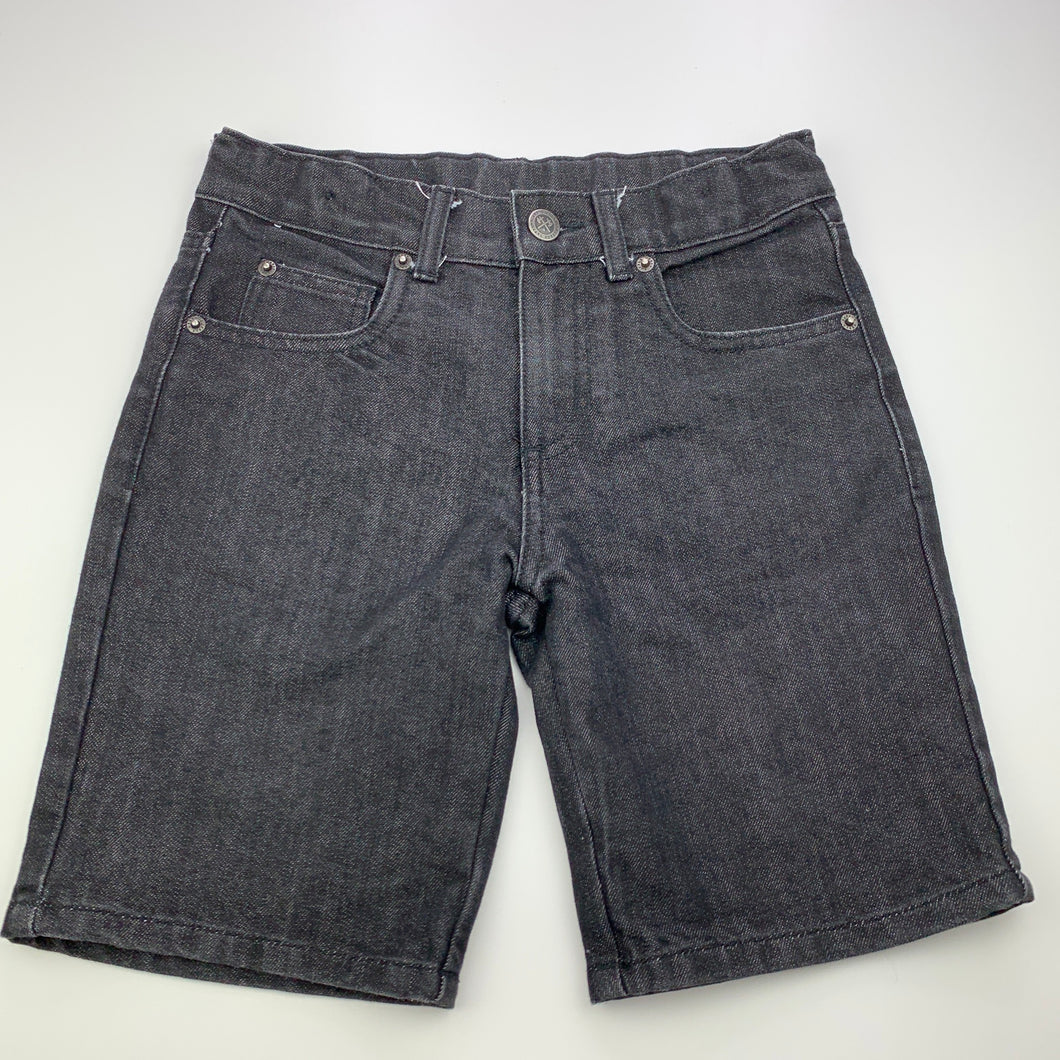 Boys Urban Supply, black denim shorts, adjustable, GUC, size 8,  