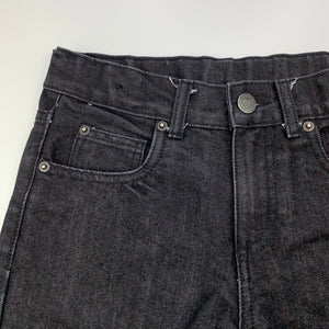 Boys Urban Supply, black denim shorts, adjustable, GUC, size 8,  