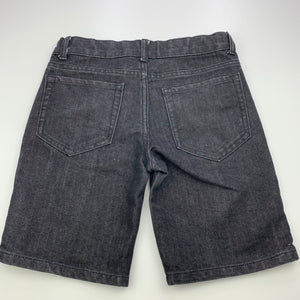 Boys Urban Supply, black denim shorts, adjustable, GUC, size 8,  