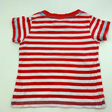 Load image into Gallery viewer, Boys Tiny Little Wonders, striped cotton t-shirt / top, GUC, size 00,  
