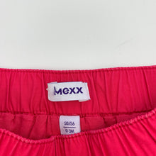 Load image into Gallery viewer, Girls Mexx, lined cotton pants, elasticated, care labels removed, EUC, size 000,  