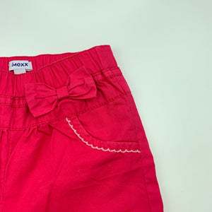 Girls Mexx, lined cotton pants, elasticated, care labels removed, EUC, size 000,  