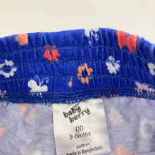 Load image into Gallery viewer, Girls Baby Berry, floral cotton shorts, elasticated, EUC, size 00,  