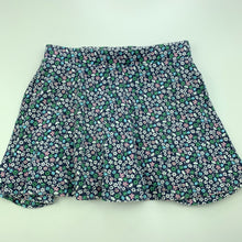 Load image into Gallery viewer, Girls Anko, floral cotton skirt, built-in shorts, elasticated, GUC, size 2,  