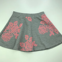 Load image into Gallery viewer, Girls H&amp;M, embroidered casual skirt, elasticated, L: 31cm, GUC, size 7-8,  