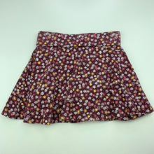 Load image into Gallery viewer, Girls Anko, floral cotton skirt, built-in shorts, elasticated, EUC, size 2,  