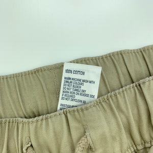 Boys Anko, lightweight cotton pants, elasticated, Inside leg: 58cm, EUC, size 9,  