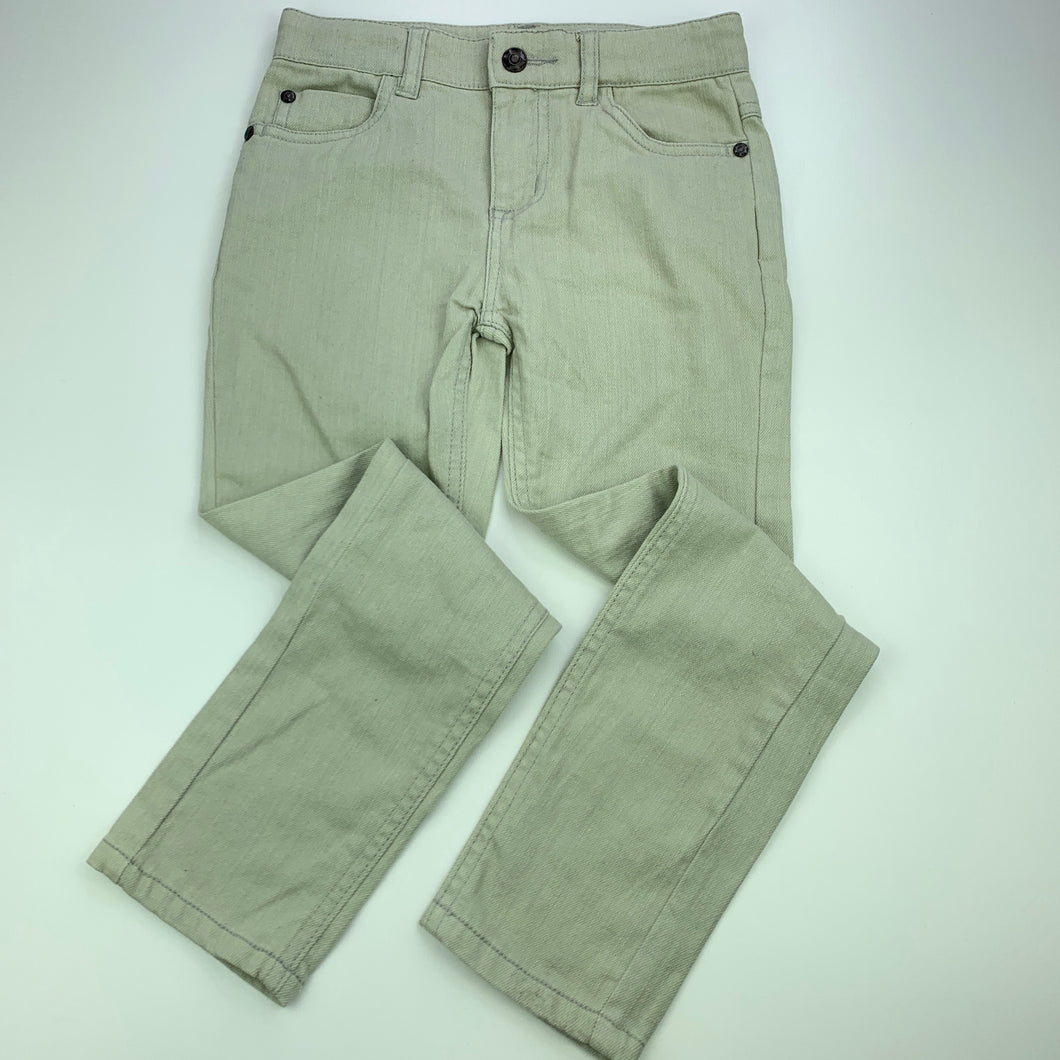 Girls TheKidStore, stretch denim pants, adjustable, Inside leg: 50.5cm, EUC, size 6,  